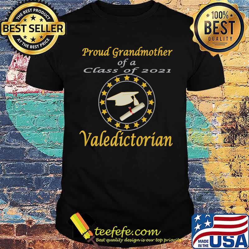 Proud Grandmother of a 2021 Valedictorian Premium T-Shirt Proud Grandmother of a 2021 Valedictorian Premium T-Shirt