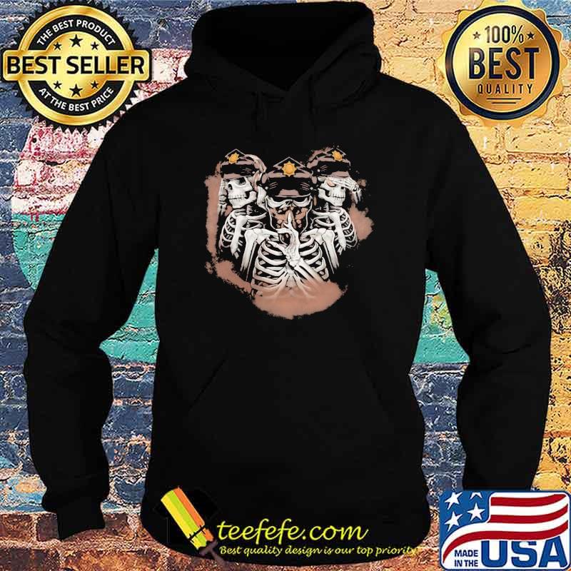 Proud Skull Police Shirt Hoodie Proud Skull Police Shirt Hoodie