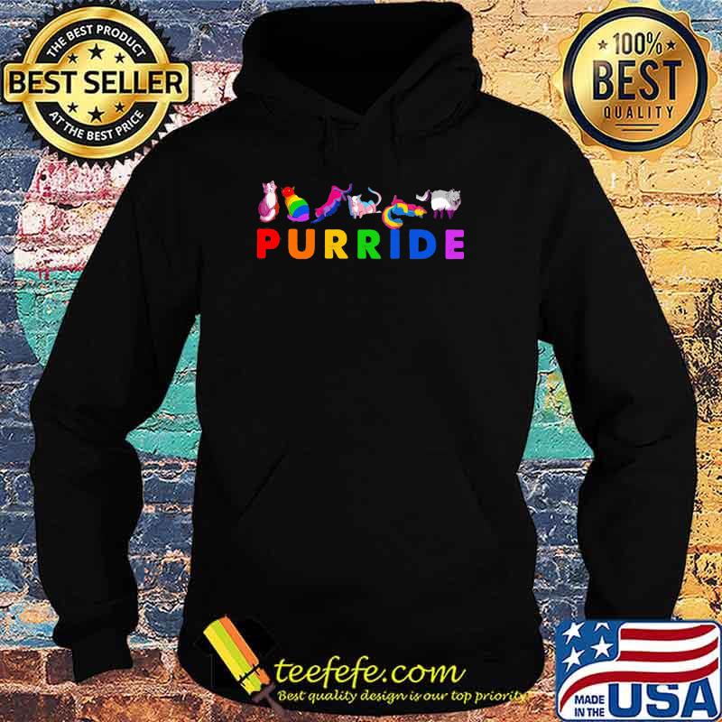 Purride Cat LGBT SHirt Hoodie Purride Cat LGBT SHirt Hoodie