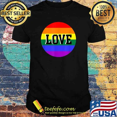 Rainbow Love Lgbt Shirt