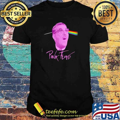 Rainbow Pink Floyd shirt