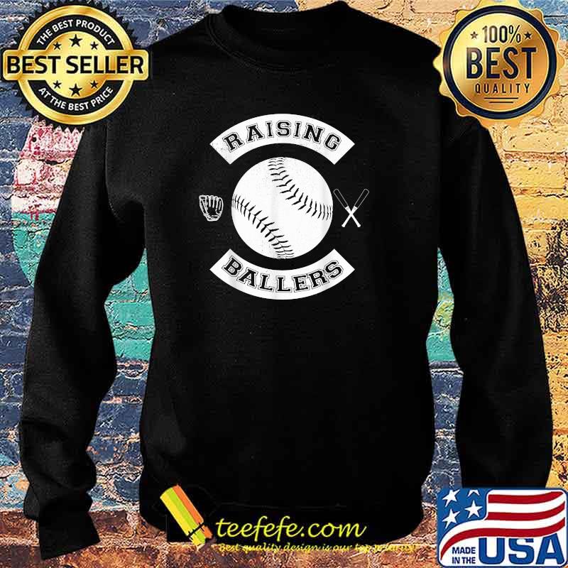Raising Ballers Baseball Softball Shirt Sweater Raising Ballers Baseball Softball Shirt Sweater