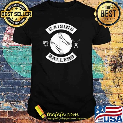 Raising Ballers Baseball Softball Shirt