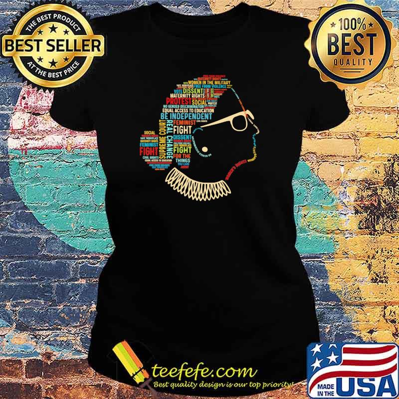 RBG silhouette Supreme Court Real Change Shirt Ladies tee RBG silhouette Supreme Court Real Change Shirt Ladies tee
