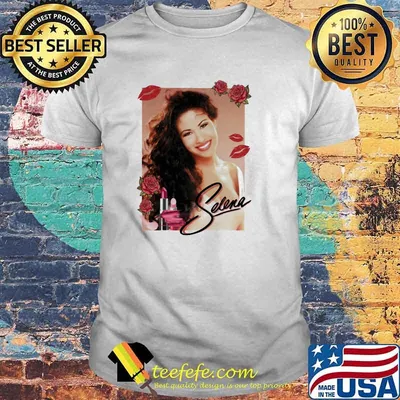 Selena Lip Flowers Shirt
