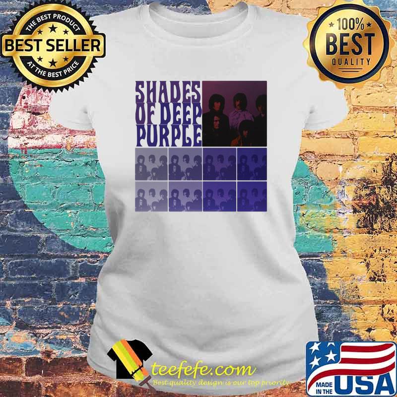 Shades of deep purple band rock Laides tee Shades of deep purple band rock Laides tee