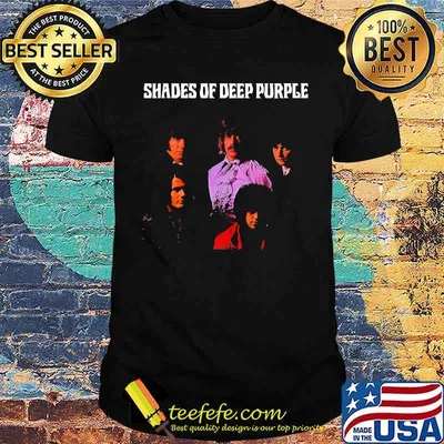 Shades of deep purple shirt