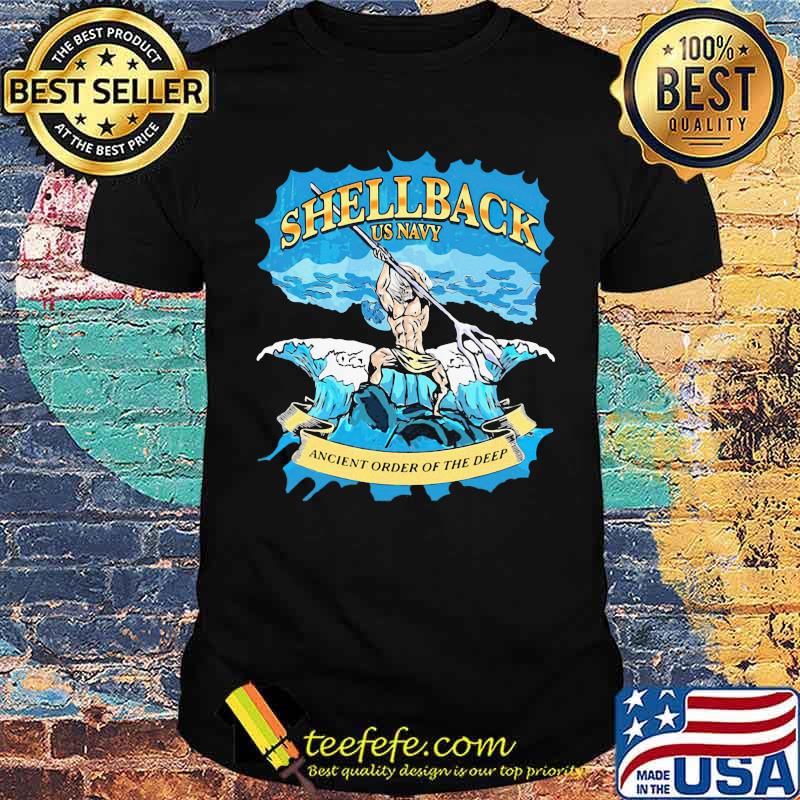 Shellblack us navy ancient order of the deep shirt