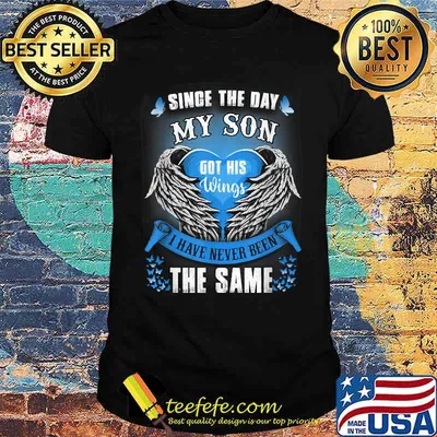Since The Day My Son Got His Wings I have never been the same T-Shirt