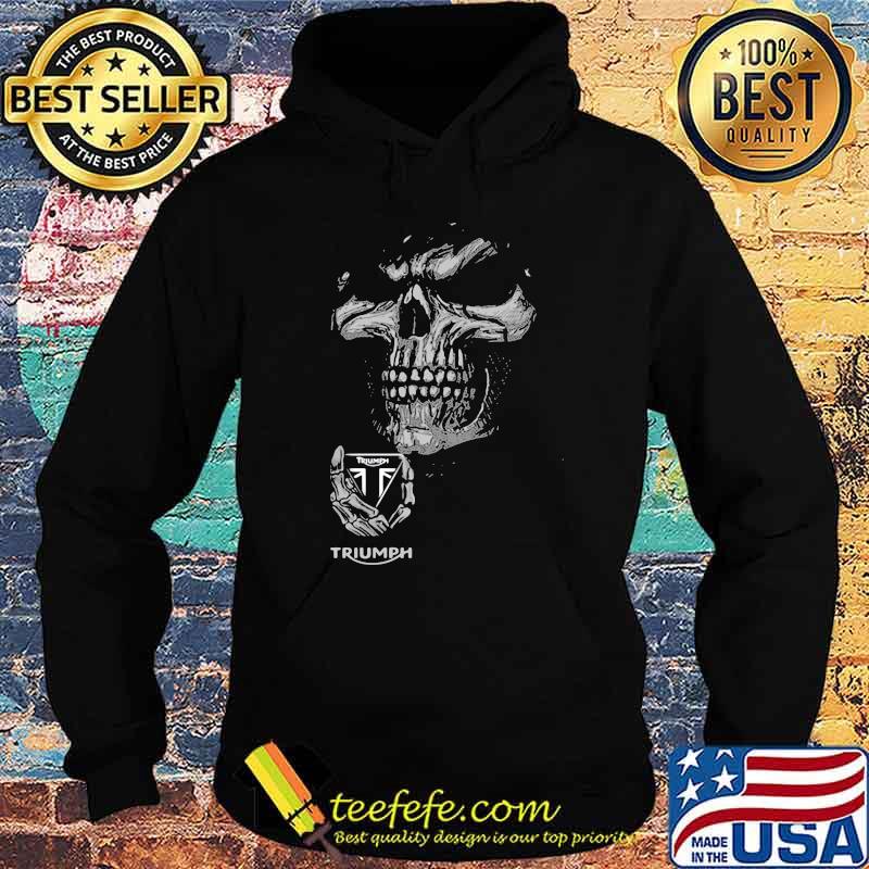 Skull with Triumph logo Hoodie Skull with Triumph logo Hoodie