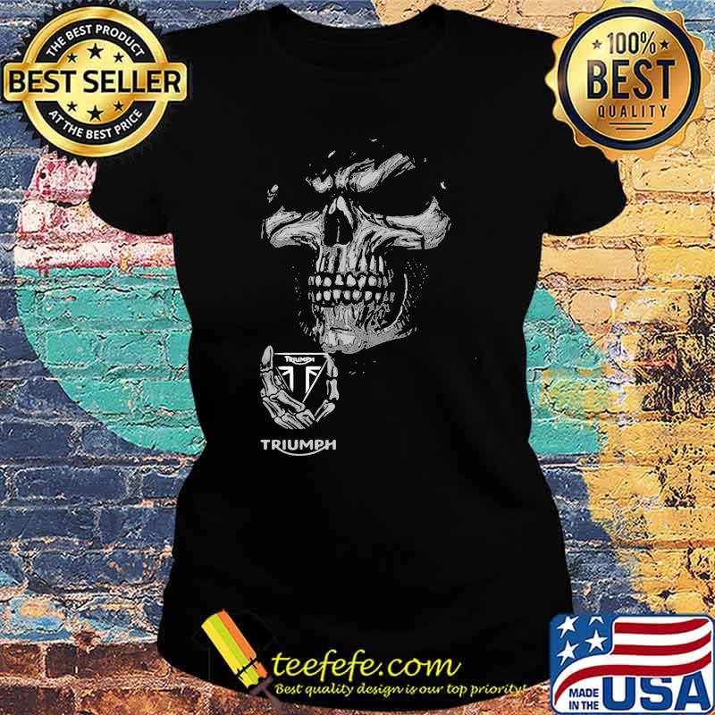 Skull with Triumph logo Ladies tee Skull with Triumph logo Ladies tee