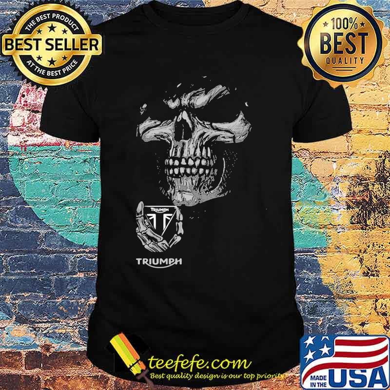 Skull with Triumph logo shirt Skull with Triumph logo shirt