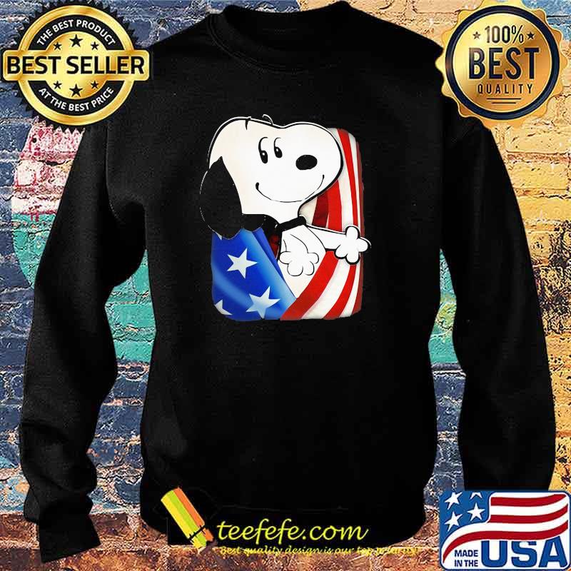 Snoopy 4th Of July Independence Shirt Sweater Snoopy 4th Of July Independence Shirt Sweater