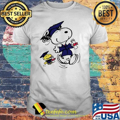 Snoopy and woodstock graduation class shirt