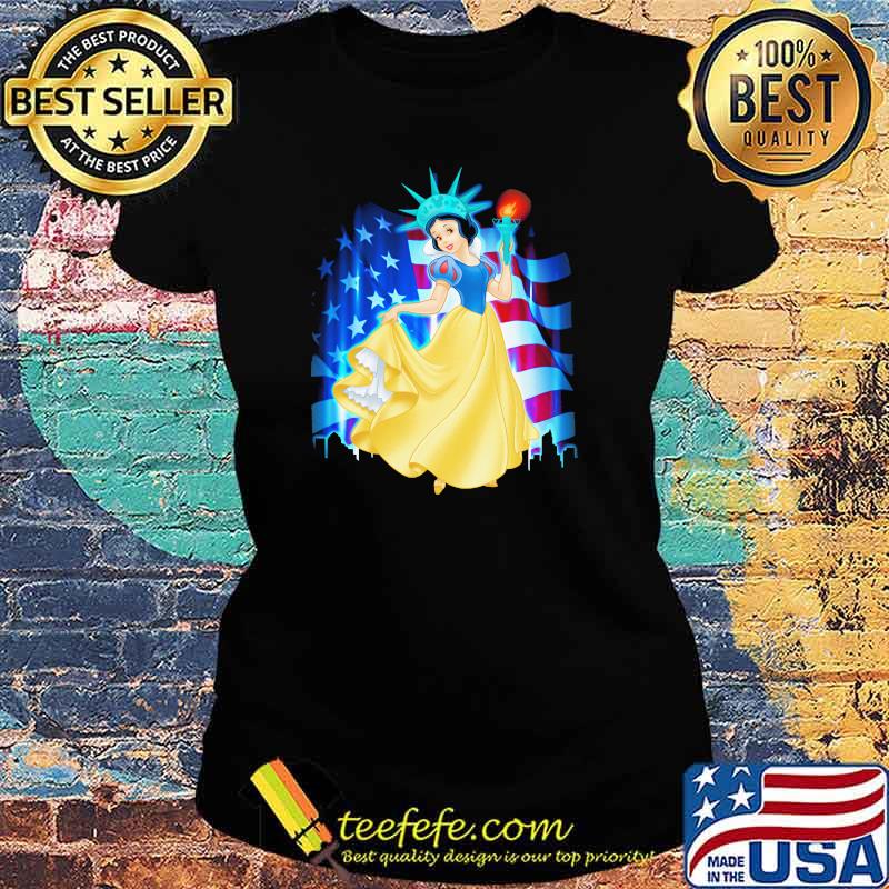 Snow White 4th Of July Independence Shirt Ladies tee Snow White 4th Of July Independence Shirt Ladies tee