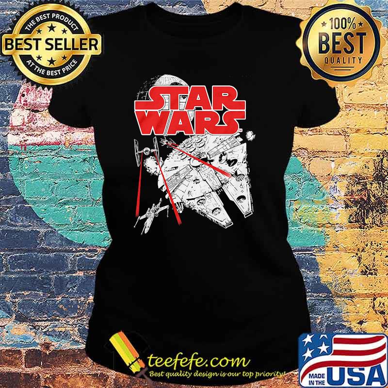 Star Wars Movie Shirt Ladies tee Star Wars Movie Shirt Ladies tee