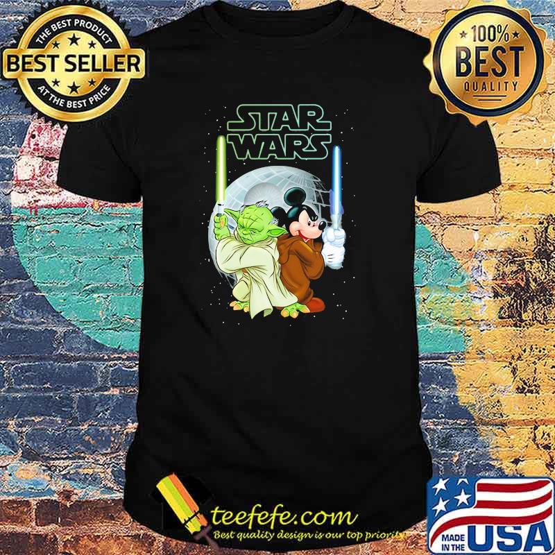 Star Wars Yoda And Mickey Shirt