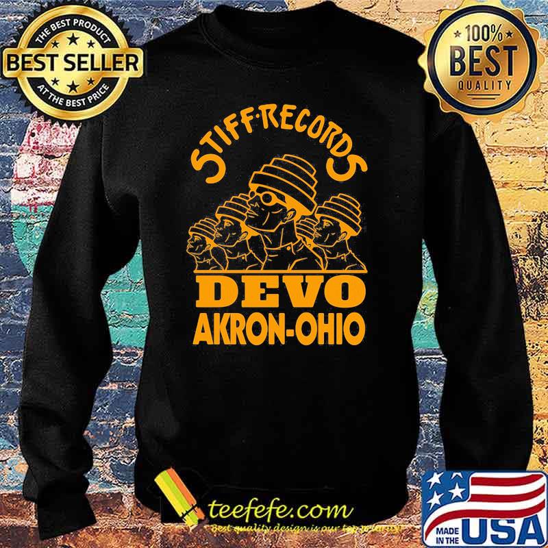 Stiff records devo akron ohio Sweater Stiff records devo akron ohio Sweater