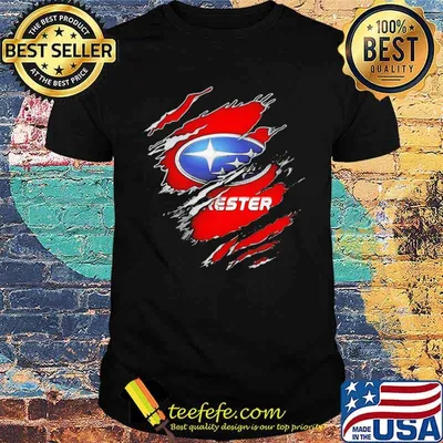 Subaru logo forester shirt
