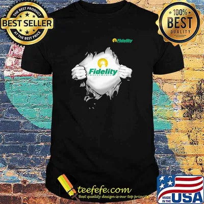 Super Fidelity investments logo shirt