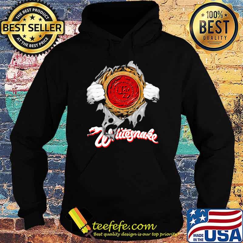 Superhero whitesnake logo Hoodie Superhero whitesnake logo Hoodie