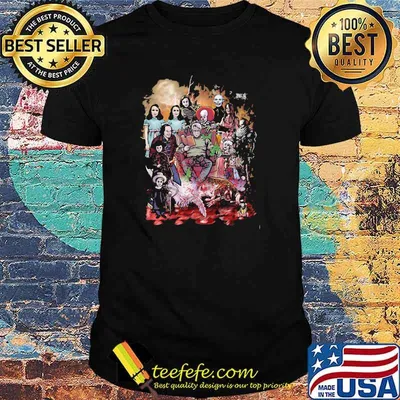 Supervillain horror Halloween shirt