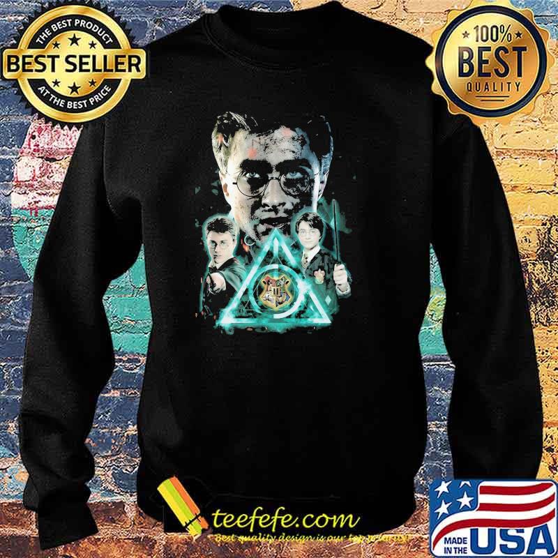 Symbol Blue Effect Harry Potter Shirt Sweater Symbol Blue Effect Harry Potter Shirt Sweater