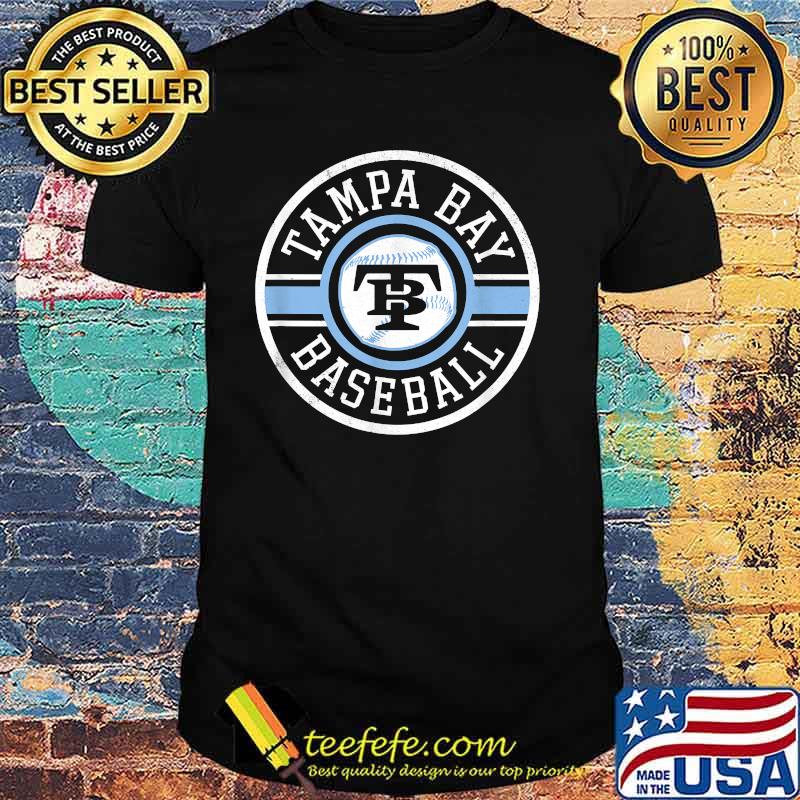 Tampa Bay Baseball Retro Badge Ray Shirt Tampa Bay Baseball Retro Badge Ray Shirt