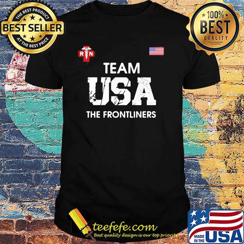 Team USA The Frontliners American Flag Shirt