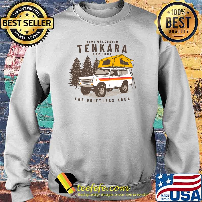 TENKARA ANGLER Wisco Campout The Driftless Area Shirt Sweater TENKARA ANGLER Wisco Campout The Driftless Area Shirt Sweater