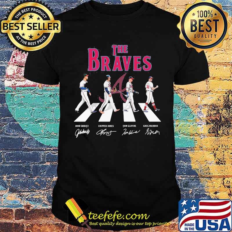 The braves abbey road signature shirt