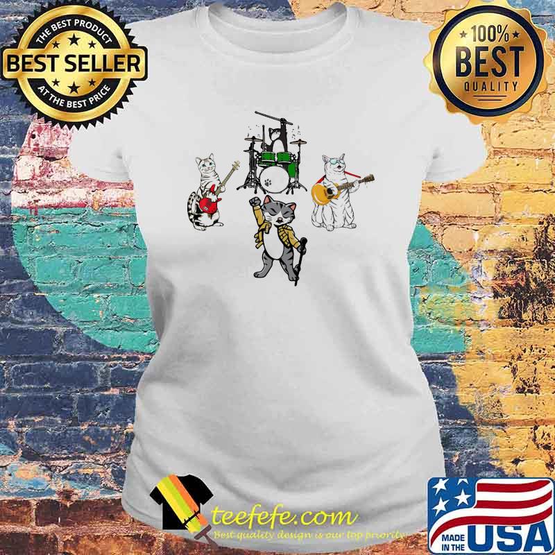 The Cats Band Music Shirt Laides tee The Cats Band Music Shirt Laides tee