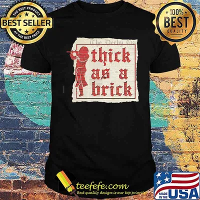 The derby on thick as a brick shirt