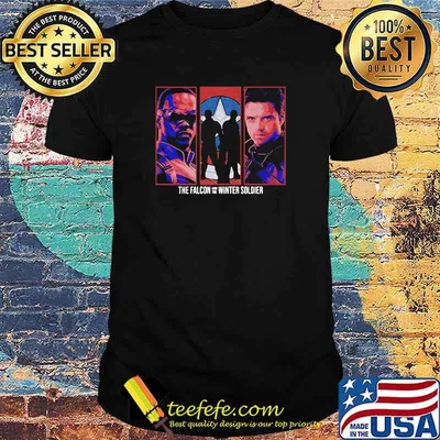The falcon adn the winter soldier marvel shirt