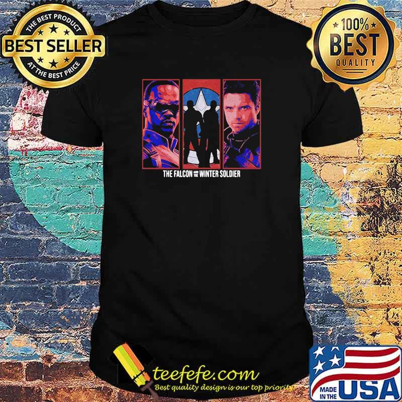 The falcon adn the winter soldier marvel shirt