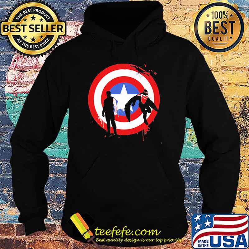 The falcon and the winter soldier logo captain america Hoodie The falcon and the winter soldier logo captain america Hoodie