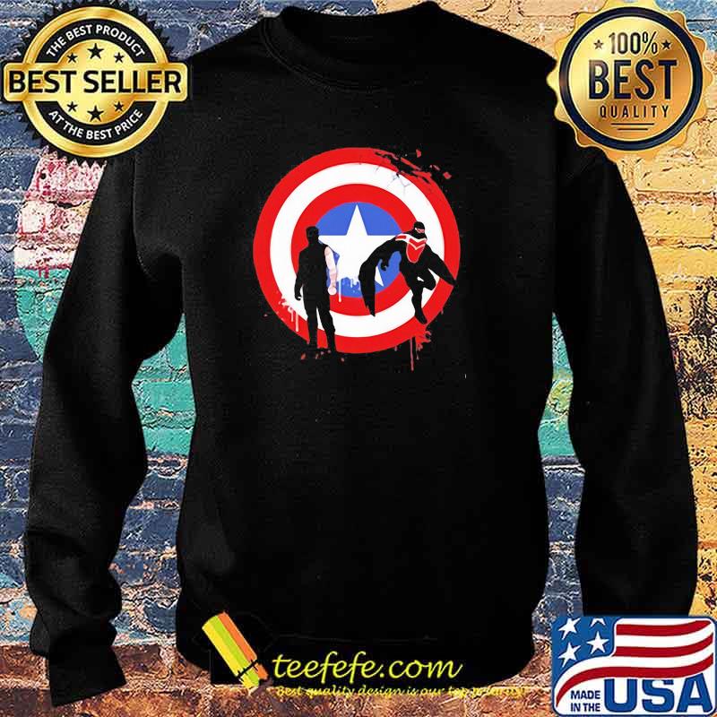 The falcon and the winter soldier logo captain america Sweater The falcon and the winter soldier logo captain america Sweater