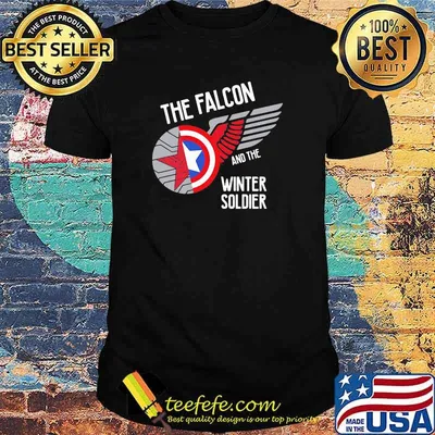 The falcon and the winter soldier logo shirt