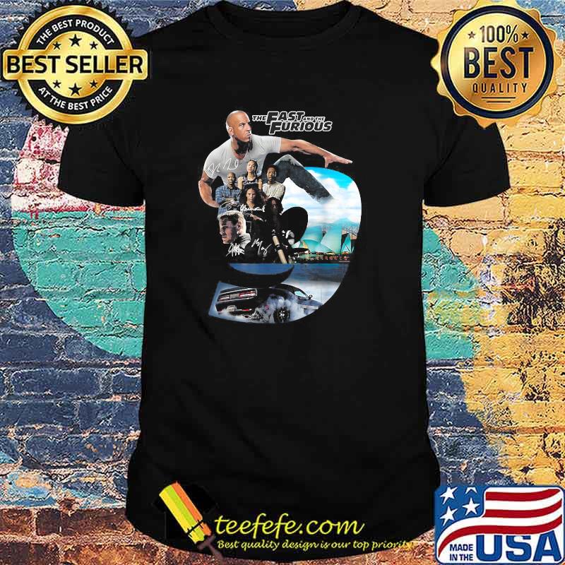 The fast and furious saga racing movie 2021 Signature T-Shirt