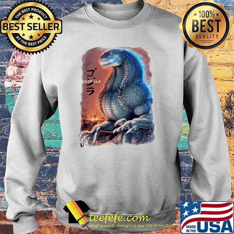 The monster Godzilla fan Sweater The monster Godzilla fan Sweater