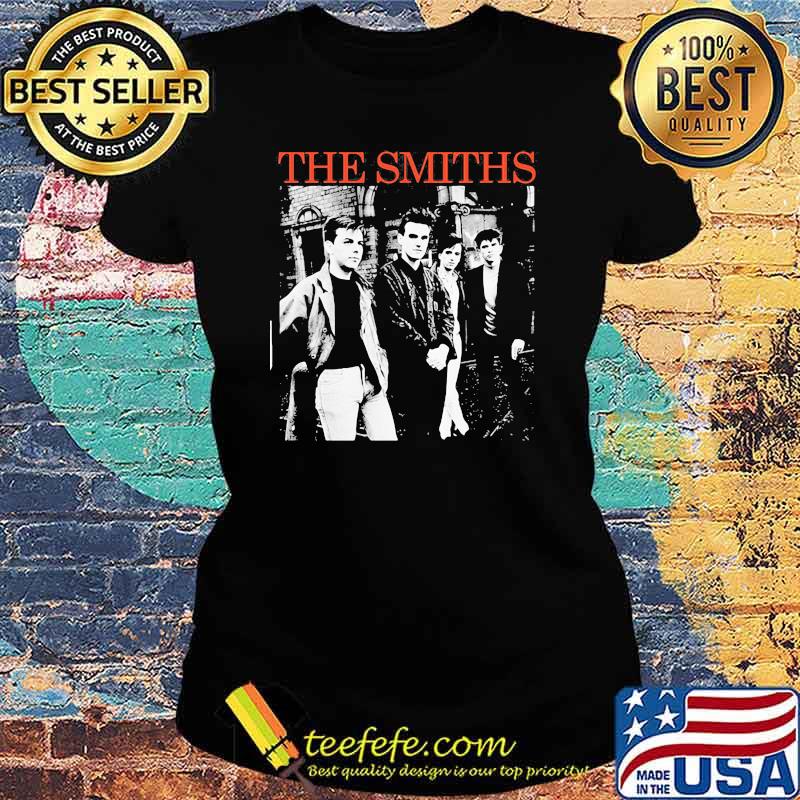 The smiths morriesey and marr band rock Ladies tee The smiths morriesey and marr band rock Ladies tee