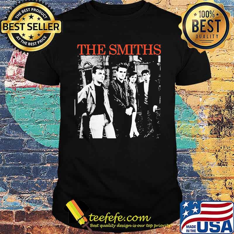 The smiths morriesey and marr band rock shirt