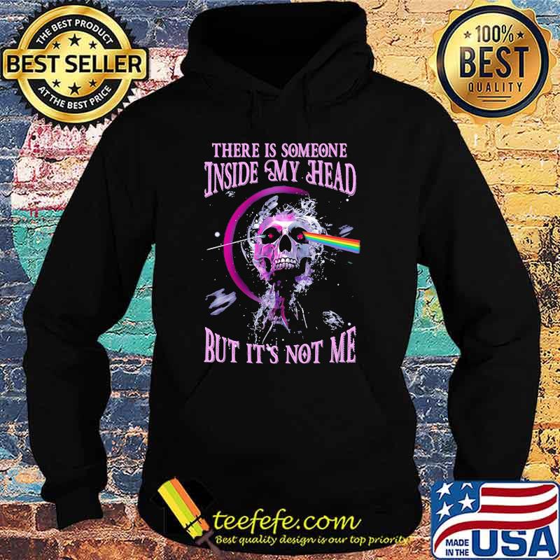 There is someone inside my head but its not me skull rainbow pink floyd Hoodie There is someone inside my head but its not me skull rainbow pink floyd Hoodie