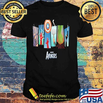 Thunder Light Marvels Avengers Captain America Shirt