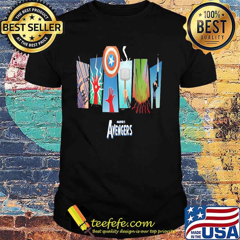 Thunder Light Marvels Avengers Captain America Shirt