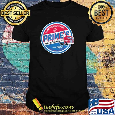 Transforming Vehicles Prime’s Autoshop Since 1984 Shirt