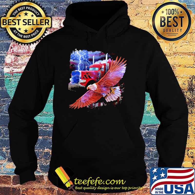 Truck Drive Under God American Eagle Shirt Hoodie Truck Drive Under God American Eagle Shirt Hoodie