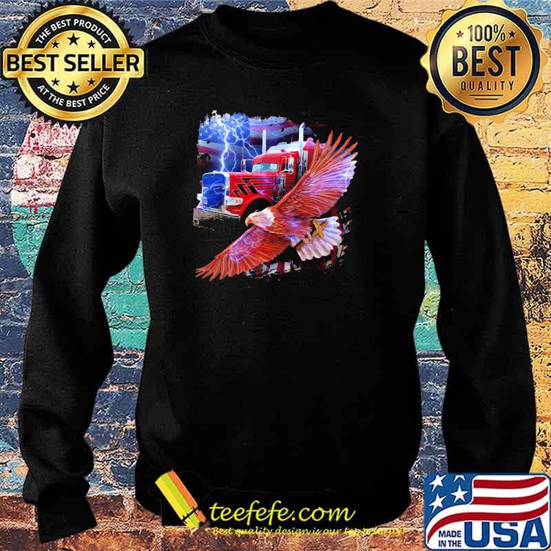 Truck Drive Under God American Eagle Shirt Sweater Truck Drive Under God American Eagle Shirt Sweater