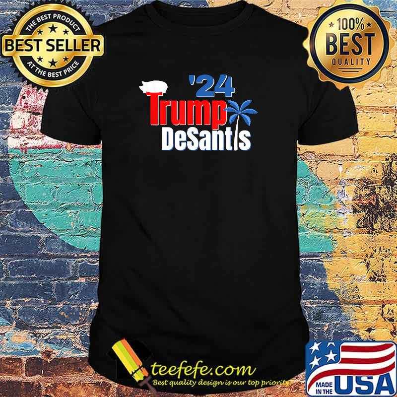 Trump DeSantis 2024 Cool Election America Florida Shirt