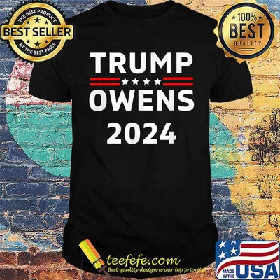 Trump Owens 2024 President Vice President T-Shirt
